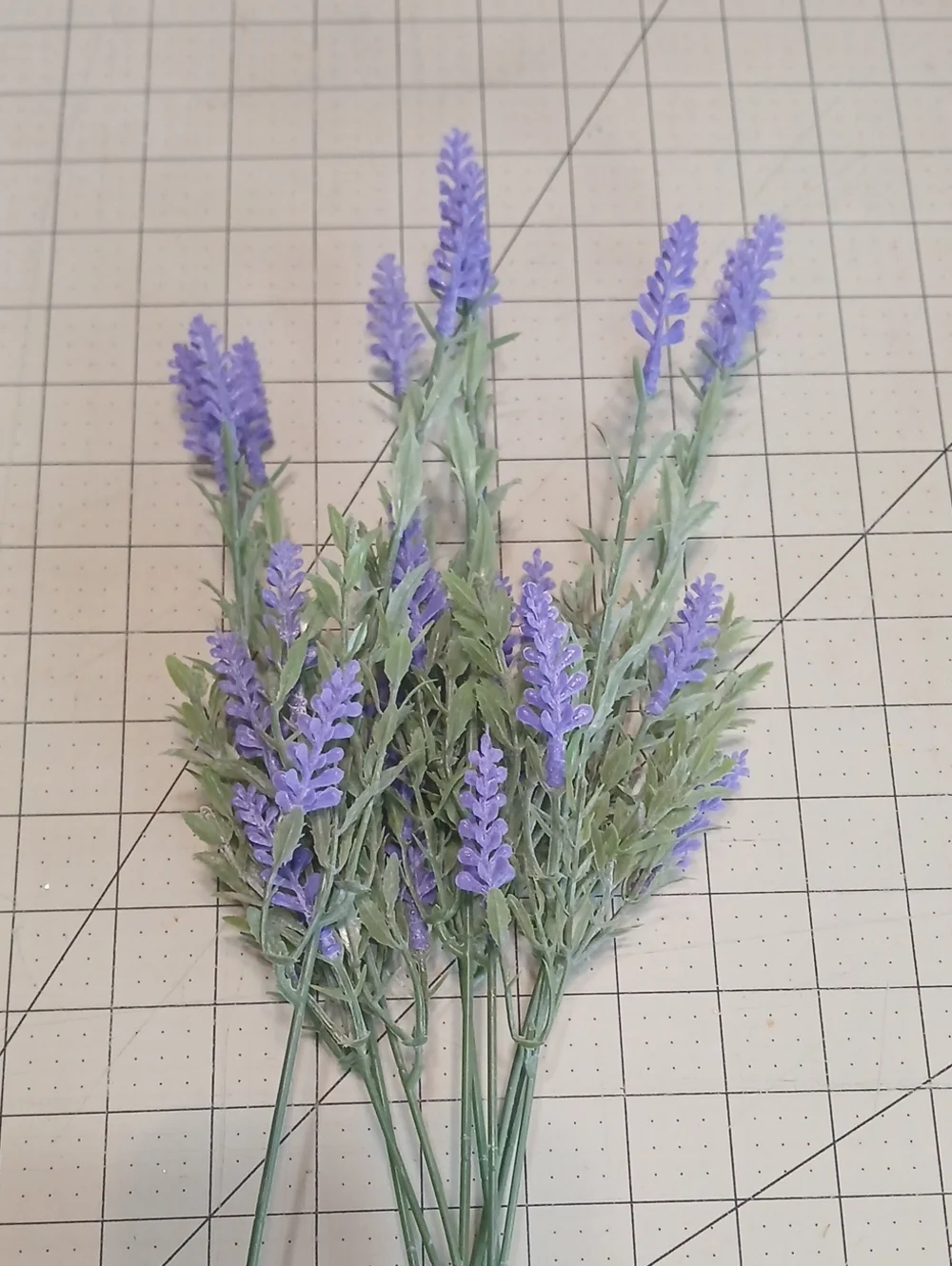 Artificial Lavender Stems - Set Of 10